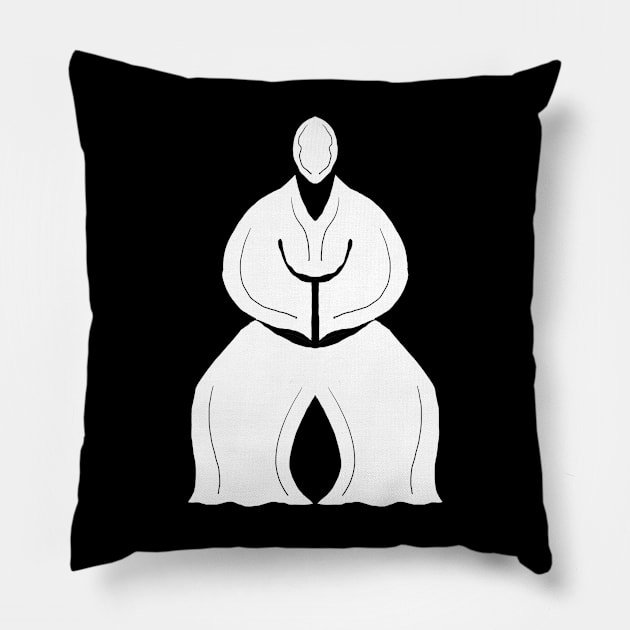 Chi Kung Pillow by DMcK Designs