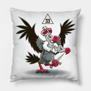 Duality (Light) - Occult Masonic Pillow