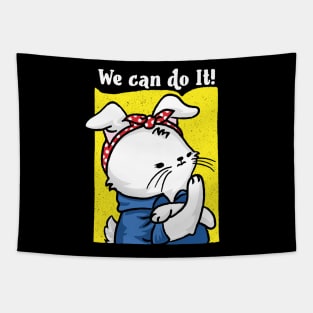 We can do it Easter women empowerment Tapestry