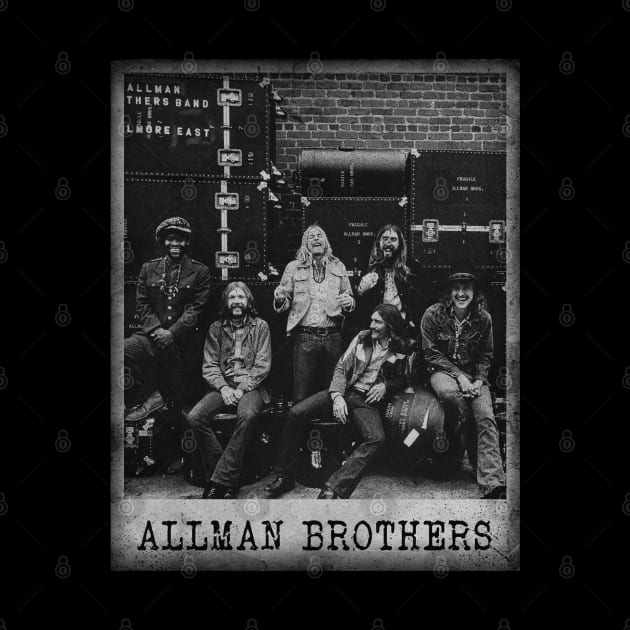 The Allman Brothers // Minimalist Fanart by j.adevelyn