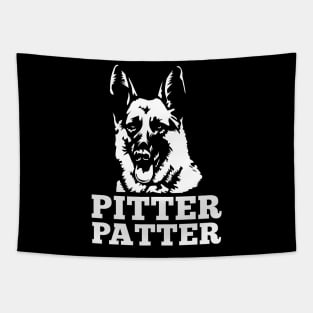 German Shepherd Pitter Patter Cute Gift Tapestry