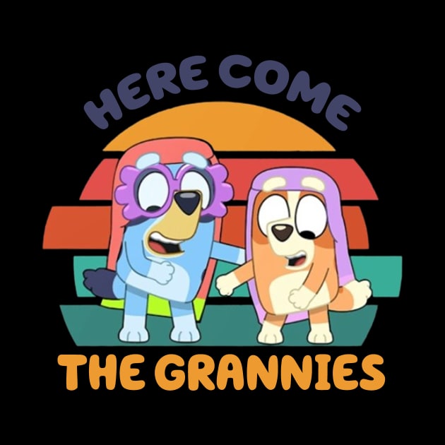 Here come the grannies Retro by Rainbowmart
