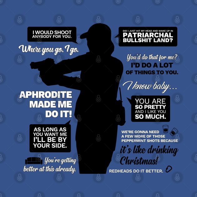 Nicole Haught Silhouette Quotes - Wynonna Earp by VikingElf