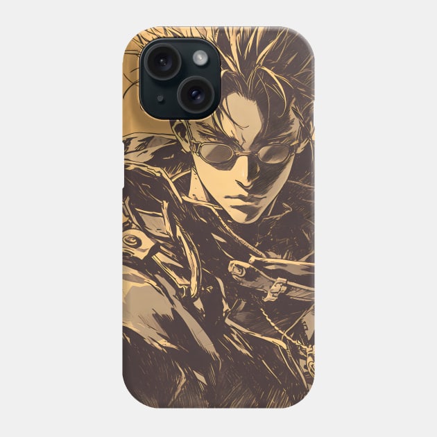 Legendary Gunslinger: Space Western Anime-Manga Adventure Phone Case by insaneLEDP