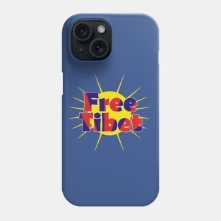 Free Tibet Independence Movement Phone Case