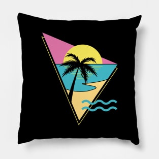 Memphis Pattern 45 / 80s Retro Pillow