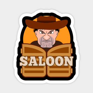 Visit to the saloon Magnet