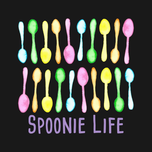 Spoonie Life (Watercolor Spoons) by KelseyLovelle