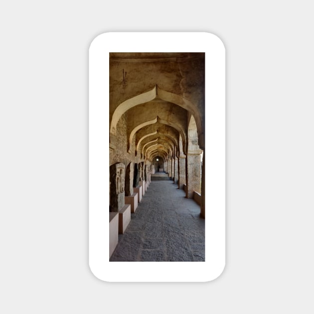 Hampi Arches Magnet by stupidpotato1