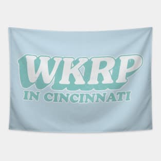 WKRP in Cincinnati - vintage logo Tapestry