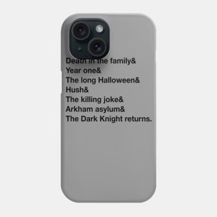 Helovalist bats Phone Case