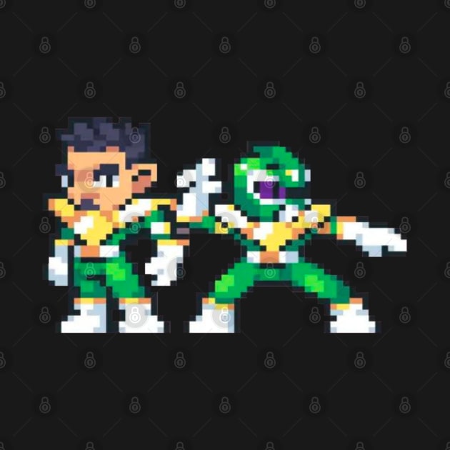 Green jdf 8bit by Kopi Aiko Art