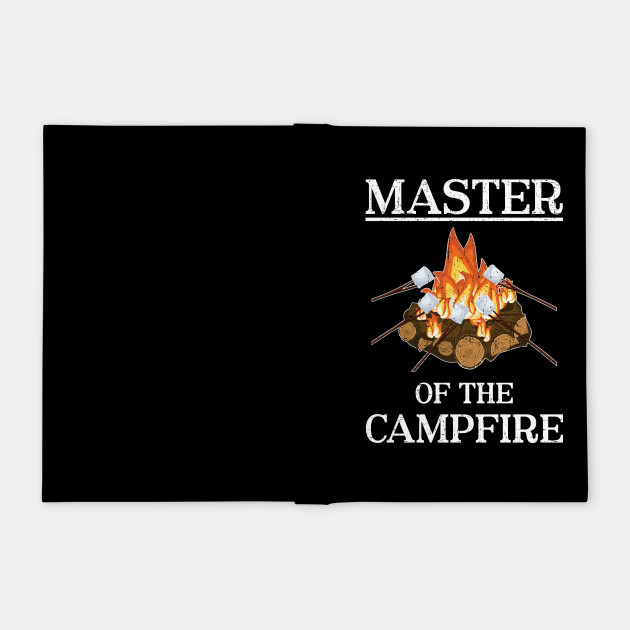 Master Of The Campfire Funny Camping Gift Gift Notizblock