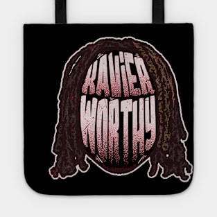 Xavier Worthy Kansas City Player Silhouette Tote