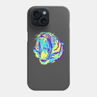 Colorful Tiger Head Phone Case