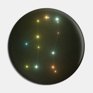 Gemini Constellation Pin