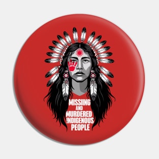 Missing & Murdered Indigenous Women Pin