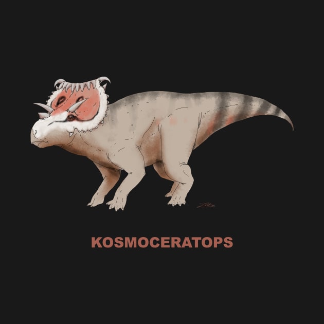 Kosmoceratops by lucamendieta