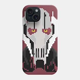 Pixelated General Grievous Headshot Phone Case