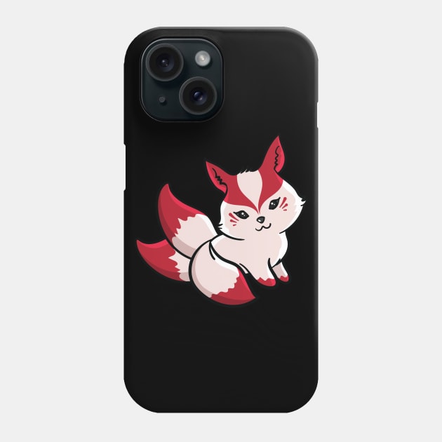 Kawaii Kitsune Fox Phone Case by KawaiiAttack