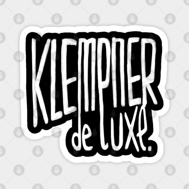 Plumber, German, Klempner Magnet by badlydrawnbabe