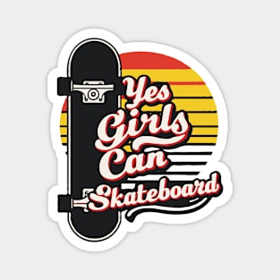 Girls Can Skateboard, Skateboarding Magnet