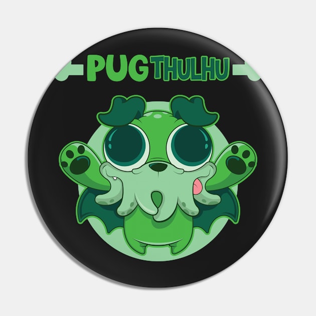 PUGTHULHU Pin by Sam Potter Design