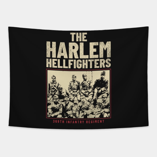 The Harlem Hellfighters - WWI Tapestry by Distant War