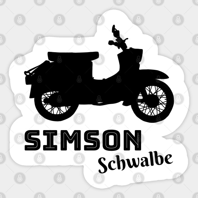 simson schwalbe - Simson Schwalbe - Sticker