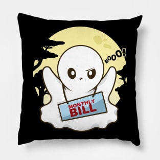 Scary Ghost Pillow