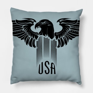 Eagle - USA  (lt tees) Pillow