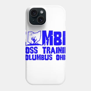 Zombie Cross Training Columbus Ohio Blue Phone Case