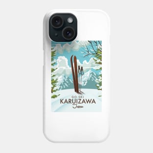 Karuizawa Japan ski Phone Case