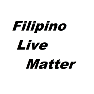 Filipino Lives Matter White T-Shirt