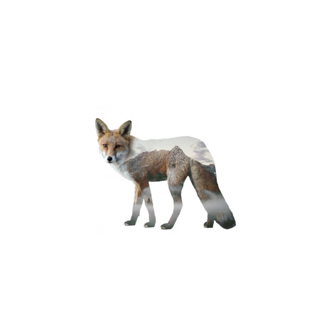 Mountain Fox by MinimalistChicStyle