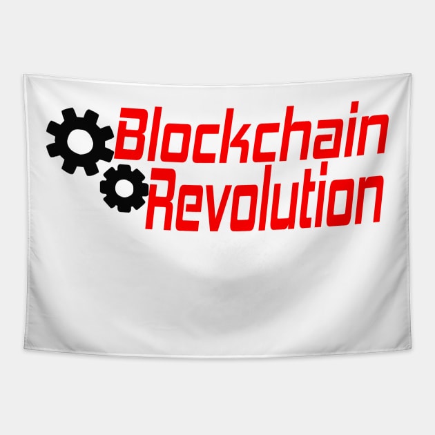 Blockchain Revolution Tapestry by My Tee Style