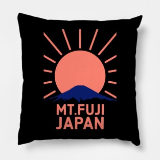 Mt Fuji Japan The Wonderland Pillow