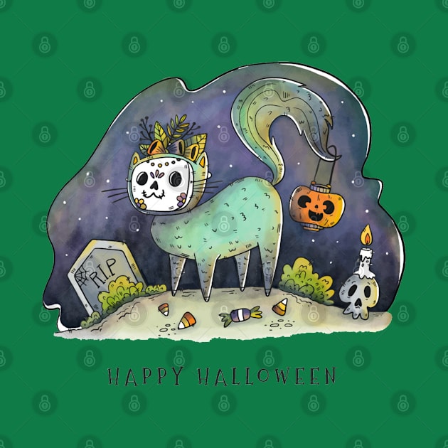 Happy Halloween Kids Design by Mako Design 