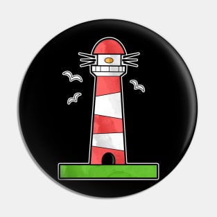 Lighthouse Gull Pin