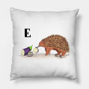 E is for Echidna Pillow