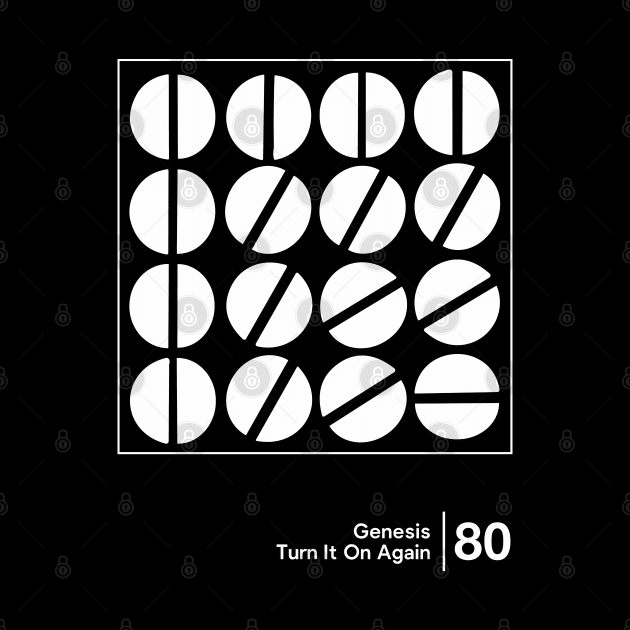 Turn It On Again - Minimal Style Graphic Design by saudade
