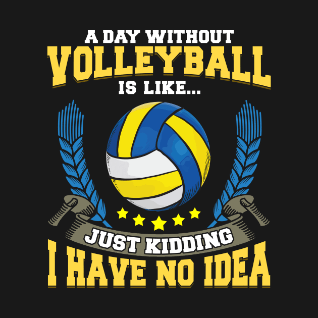 Volleyball Lovers Funny by PixelArt