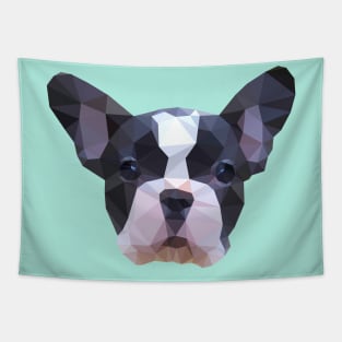 Frenchie Low Poly Tapestry