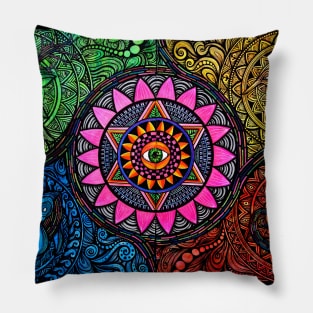 ELEMENTAL MANDALA Pillow