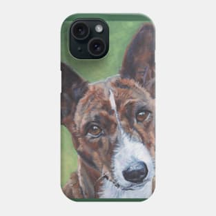 Basenji Fine Art Painting Phone Case