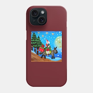 Santa claus on the way #7 Phone Case