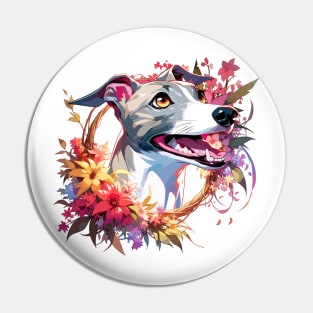 Whippet, Mothers Day, Dog Mom, Unique Dog Gift Pin