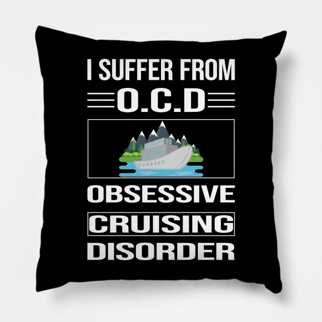 Funny Obsessive Cruising Cruise Pillow by relativeshrimp