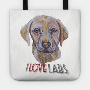 I Love Labradors Tote