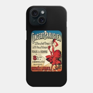 Concert Parisien Phone Case